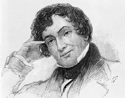 Washington Irving by English School